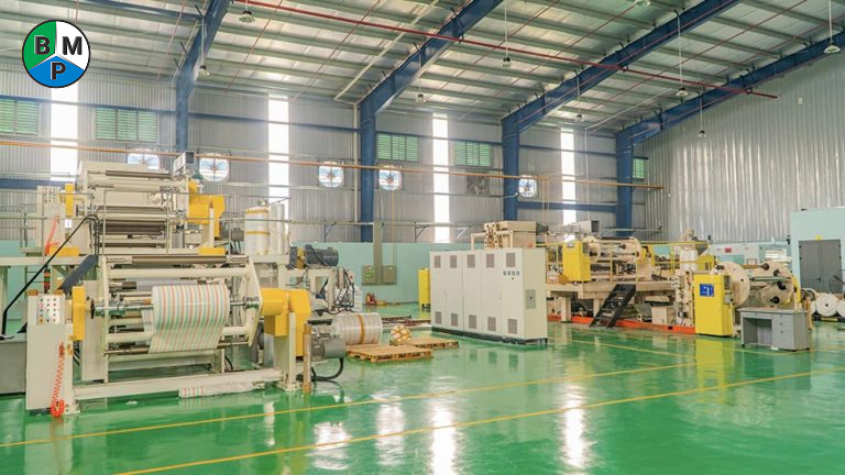 Nh&agrave; xưởng sản xuất bao b&igrave; của BMP Group