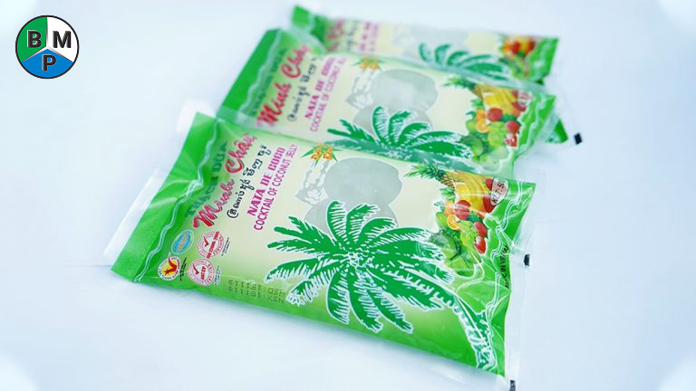 Thương hiệu Thạch dừa Minh Ch&acirc;u lu&ocirc;n đa dạng mẫu m&atilde; bao b&igrave; nhằm thu h&uacute;t kh&aacute;ch h&agrave;ng lựa chọn