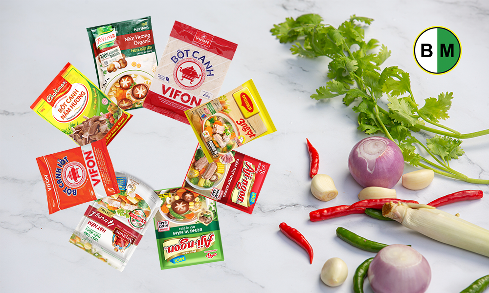 Bao bì gia vị đẹp