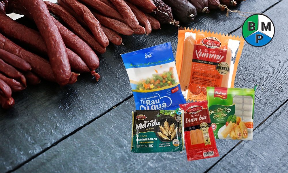 bao bì thực phẩm đông lạnh cấp đông