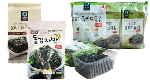 bao bì rong biển sấy