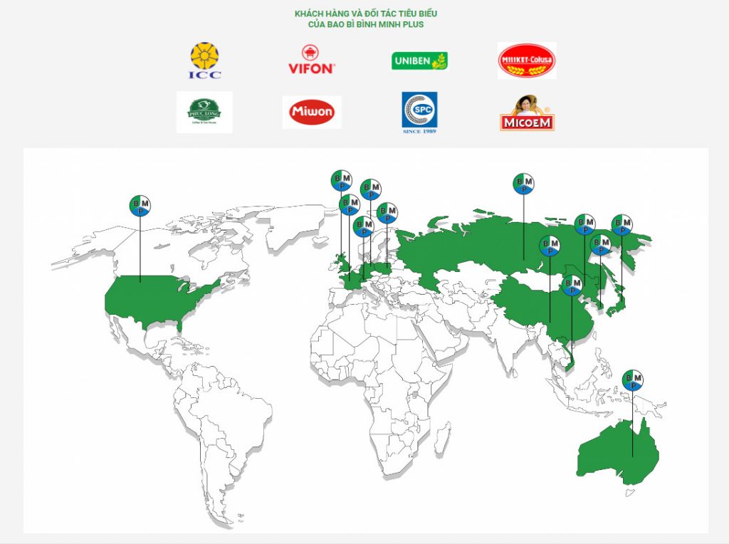 Khách hàng và Đối tác tiêu biểu của BMP