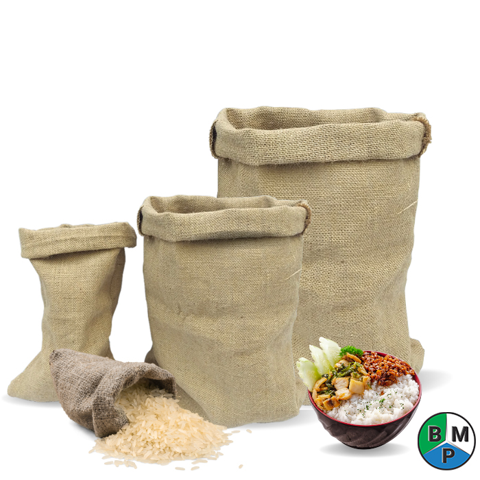 bao bi dung gao bang vai